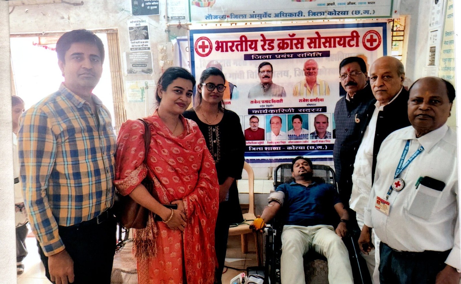 ग्राम गोढ़ी में स्वैच्छिक रक्तदान शिविर - Voluntary Blood Donation Drive at Godhi